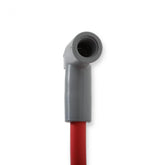 Super Conductor Spark Plug Wire Set Ford 351C-460, W/Hei Cap For Use With Ford 351C-460 With Hei Cap, Red Jacket MSD Ignition
