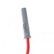 Super Conductor Spark Plug Wire Set Ford 289-302, W/Hei Cap For Use With Ford Small Block, 289-302 With Hei Cap, Red Jacket MSD Ignition