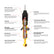 ARB / OME Nitrocharger Plus Shock (100mm) For Toyota Land Cruiser 80 & 105 Series