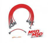 Super Conductor 8.5Mm Spark Plug Wire Set Small Block Chevy With Hei Cap The MSD Race Tailored 8.5Mm Super Conductor Wire Sets Are Designed Specifically To Fit Race Engines Equipped With Headers Or An MSD Distributor MSD Ignition