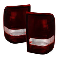 xTune Ford Ranger 93-97 OE Style Tail Lights Red Smoked ALT-JH-FR93-OE-RSM