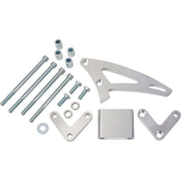CVF Racing polished billet power steering bracket for Chrysler small block 318/340/360 V-belt, 360-PSBRKT
