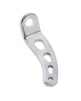 Chrome Throttle Spring Bracket Universal Design For Most Cars with a Throttle Cable Mr Gasket