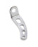 Chrome Throttle Spring Bracket Universal Design For Most Cars with a Throttle Cable Mr Gasket