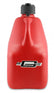 Utility Jug W/Filler Hose Square Plastic 5 Gallon Red Mr Gasket