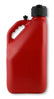Utility Jug W/Filler Hose Square Plastic 5 Gallon Red Mr Gasket