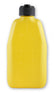 Utility Jug with Filler Hose Square Plastic 5 Gallon Yellow Mr Gasket