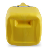 Utility Jug with Filler Hose Square Plastic 5 Gallon Yellow Mr Gasket