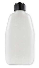Utility Jug W/Filler Hose Square Plastic 5 Gallon White Mr Gasket
