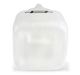 Utility Jug W/Filler Hose Square Plastic 5 Gallon White Mr Gasket