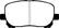 EBC 02-08 Pontiac Vibe 1.8 Redstuff Front Brake Pads