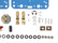 Renew Kit Carburetor Rebuild Kit Model Number 4150 600, 650, 700, 750, 800, 850 CFM Holley