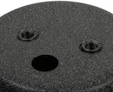 Vacuum Canister Steel 5 Inch Diameter 6-3/4 Inch High Black Finish Mr Gasket