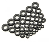 Grommet Assortment Rubber Package Of 30 These heavy-duty grommet set includes 30 popular sizes for automotive use Kit contains 6 grommets each for hole diameters:1/2'', 5/8'', 3/4'', 7/8''& 1'' Mr Gasket