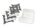 Carburetor Heat Shield 1/2 Inch Fits Holley and Carter AFB 4 Barrel Except 4500. 1/2 Inch Thick Mr Gasket