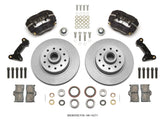 Wilwood Forged Dynalite Front Kit 11.03in 1 PC Rotor&Hub 74-80 Pinto/Mustang II Disc Spindle only