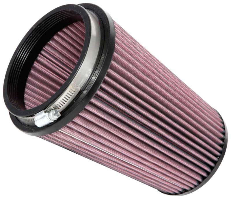 K&N Universal Clamp-On Air Filter 4-1/2in FLG / 5-7/8in B / 4-1/2in T / 8-3/8in H