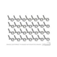 Underhood Stainless Steel Dress-Up Hardware Kit Fits 2005-2009 Ford Mustang Drake Muscle Cars