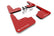 Rally Armor 22-26 Subaru WRX Red UR Mud Flap w/White Logo