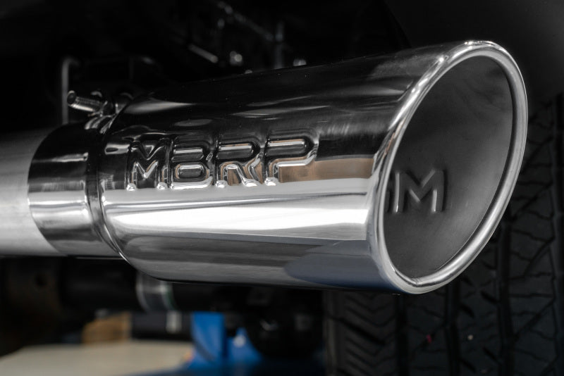 MBRP 2021+ Ford F-150 2.7L/ 3.5L Ecoboost 5.0L Single Side 3in Black Coated Catback Exhaust