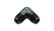 Vibrant -8AN 90deg Flare Union Fitting - Aluminum