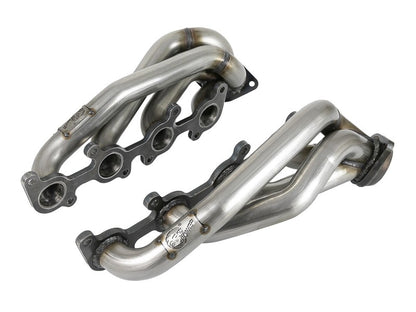 aFe Power Ford F-150 15-22 V8-5.0L Twisted Steel 304 Stainless Steel Headers | 48-33025-1