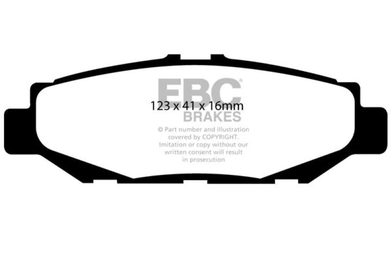 EBC 93-97 Lexus GS300 3.0 Yellowstuff Rear Brake Pads