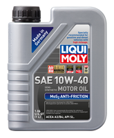 LIQUI MOLY 1L MoS2 Anti-Friction Motor Oil 10W40