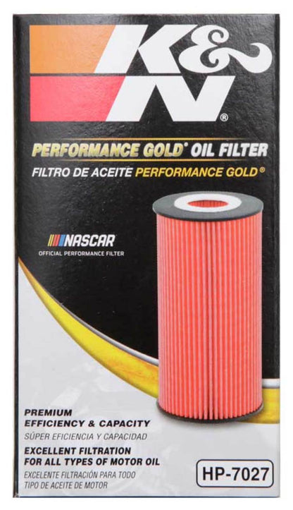 K&N Oil Filter | Cartridge | HP-7027