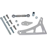 CVF Racing polished billet alternator bracket for Ford FE 390, 427 and 428, 390-ALTBRKT