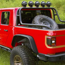 Load image into Gallery viewer, Rugged Ridge 21+ Jeep Gladiator (JT) Steel Tube Rear Fender Flare Kit - Black