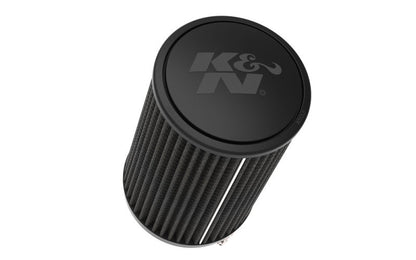 K&N Universal Air Filter | Round Tapered, 4in Flange, 9.25in Tall | RU-3112HBK