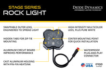 Load image into Gallery viewer, Diode Dynamics Stage Series RGBW LED Rock Light (one)