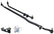 RockJock JL/JT Currectlync Steering System Forged Drag Link 42mm Tie Rod Tube w/Stabilizer Brackets