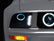 Raxiom 05-09 Ford Mustang w/ Halogen LED Halo Prjctr Headlights-Blk Hsng(Smoked Lens Exclude GT500)