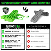 Rhino USA Recovery Traction Boards - Black (Pair)