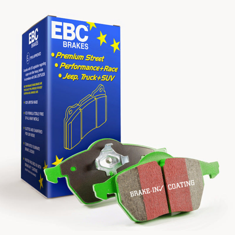 EBC 15+ Fiat 500X 1.4 Turbo Greenstuff Rear Brake Pads