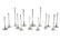 Ferrea Mitsubishi 4G63/4G63T 30.5mm 6.55mm 109.7mm 22 Deg Flo Stk 6000 Series Exh Valve - Set of 8