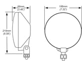 Hella 700FF H3 12V/55W Halogen Driving Lamp Kit
