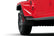 Rally Armor 19-25 Jeep JT Gladiator (Mojave/Rubicon) Black Mud Flap w/Metallic Black Logo