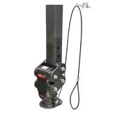 Gen-Y Spartan Torsion-Flex 2.5in Offset 4in SQ Tube Gooseneck 2-5/16in Coupler Standard Height