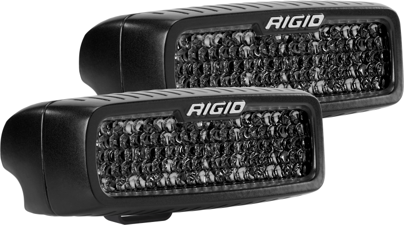 Rigid Industries SR-Q Series PRO Midnight Edition - Spot - Diffused - Pair