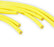 Spark Plug Wire Set 8MM Yellow With Orange Straight Boots 4038, Spark Plug Wires, Super Stock, Spiral Core, 8Mm, Yellow, Set ACCEL