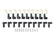 Spark Plug Wire Set 8MM Yellow With Orange Straight Boots 4038, Spark Plug Wires, Super Stock, Spiral Core, 8Mm, Yellow, Set ACCEL