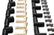 Spark Plug Wire Set 8MM Yellow With Orange Straight Boots 4040 8MM Universal Fit Super Stock Spark Plug Wire Sets Feature A Spiral Core And A Yellow Silicone Jacket ACCEL