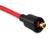 Spark Plug Wire Set- 8Mm- Super Stock Universal-Graphite Core- 90 Deg Boots- Red 4041R Universal Fit Super Stock 8MM Spark Plug Wires Feature A Spiral Core And Red Silicone Jacket ACCEL