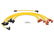 Spark Plug Wire Set 8MM Yellow With Hei Stock Style Boots Sbc 1974-1988 V8 Super Stock Spiral Core ACCEL