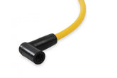 Spark Plug Wire Set- 8Mm-Custom With Graphite Core-Hei Stock Style Boots- Yellow Ford 1983-1996 V8 Efi- Super Stock, Spiral Core ACCEL