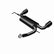 MagnaFlow 07-17 Jeep Wrangler JK 3.8/3.6L Dual Split Rear Exit Black Axle-Back Exhaust