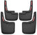 Husky Liners 2015-2017 Ford F-150 w/ OE Fender Flares Front and Rear Mud Guards - Black